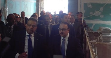 بالصور.. وزير الاتصالات يفتتح مكتب بريد السرايا بعد تطويره بالإسكندرية