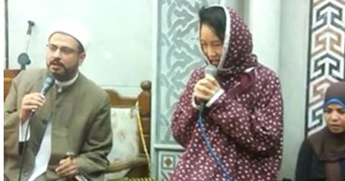 بالصور.. فتاة صينية تشهر إسلامها بالإسكندرية وتُغير اسمها لـ"الزهراء"