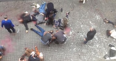 بالصور.. ارتفاع حصيلة ضحايا التفجير الانتحارى فى إسطنبول إلى 4 قتلى و20 جريحا