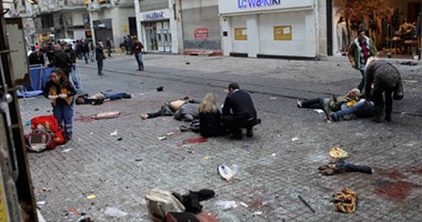 ننشر الصور الأولى لضحايا تفجير انتحارى وسط اسطنبول بتركيا