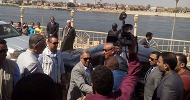 بالصور.. وزير الآثار يصل المنيا لافتتاح معرض زوار تل العمارنة