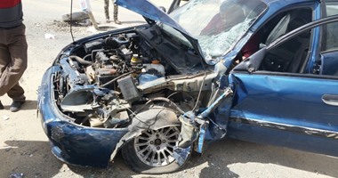 تحطم سيارة بعد انهيار بلكونة عليها في مركز نبروه.. واحتراق محل بالمنصورة