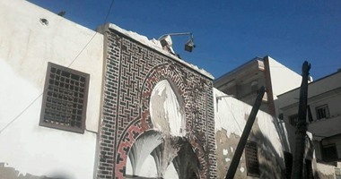 النيابة تأمر بمعاينة مسجد أثرى برشيد بعد سقوط أجزاء من المأذنة