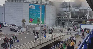 بلجيكا ترفع التهديد الإرهابى إلى أعلى مستوى بعد الانفجارين فى مطار بروكسل