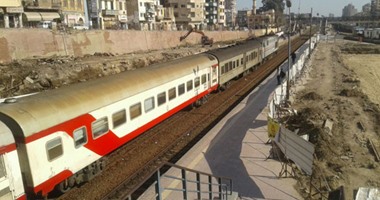 السكك الحديدية: انتظام حركة القطارات بخط القاهرة السد العالى