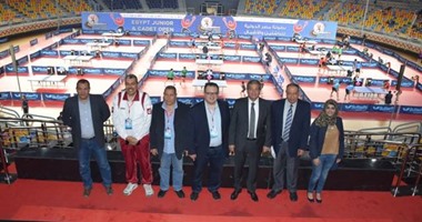 وزير الرياضة يشهد منافسات اليوم الأول من بطولة مصر الدولية لتنس الطاولة