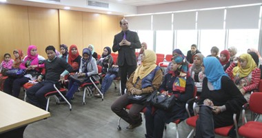 بالصور وفد طلاب "إعلام سوهاج" فى زيارة لـ"اليوم السابع"