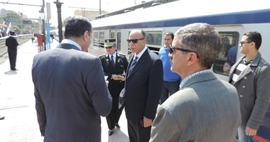 جولة مفاجئة لمساعد وزير الداخلية لتفقد الحالة الأمنية بمحطة سكة حديد الإسكندرية