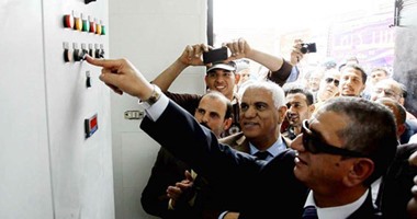 محافظ كفر الشيخ يفتتح محطة معالجة الصرف بالرياض بتكلفة 13 مليون جنيه