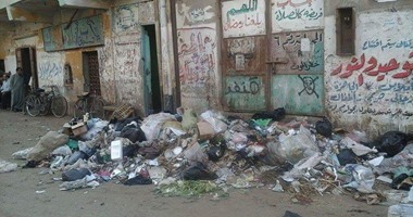صحافة المواطن.. بالصور.. تراكم القمامة والمخلفات بشوارع قرية دنديط فى الدقهلية