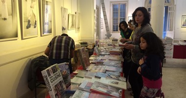 بالصور.. افتتاح معرض للكتب الفرنكفونية بالمعهد الفرنسى بالإسكندرية