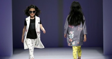 أزياء أطفال عصرية لخريف وشتاء 2016 فى أسبوع الموضة بالصين