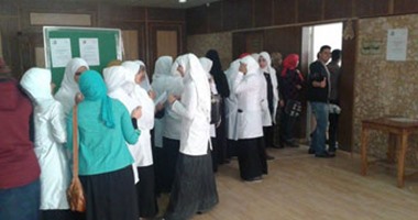اتحاد طلاب تمريض طنطا يشارك صحافة المواطن بصور عن حملة الكشف على فيروس سي