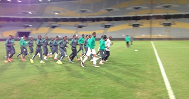 منتخب نيجيريا يصل ملعب برج العرب لمواجهة الفراعنة