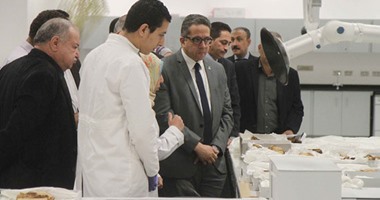 خالد العنانى يتفقد متحف الحضارة ويجتمع مع ممثلى اليونسكو لبحث سبل التعاون