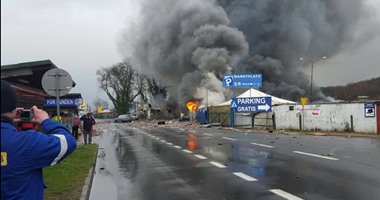 إصابة 8 أشخاص فى انفجار ضخم على الحدود الألمانية البولندية (تحديث)
