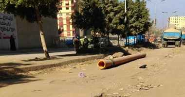 صحافة المواطن: بالصور.. قارئ يشكو تشويه شركة الغاز لأحد شوارع فيصل