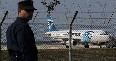إحالة التحقيق فى حادث الطائرة المختطفة لنيابة غرب الإسكندرية للإختصاص