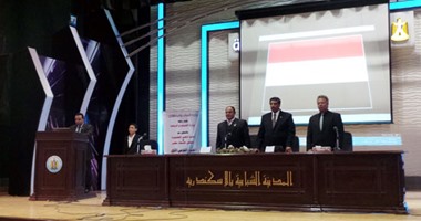 بالصور.. افتتاح المؤتمر القومى الأول للنهوض بالتعليم بالإسكندرية