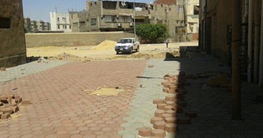محافظة القاهرة تبدأ تنفيذ خطة رصف الطرق مدينة السلام
