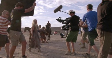بالصور.. كواليس تصوير مسلسل  GAME OF THRONES قبل عرضه على HBO الأمريكية