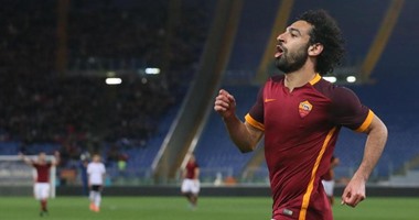 محمد صلاح أفضل لاعب فى مباراة روما وفيورنتينا