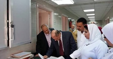 مدير "التأمين الصحى بالإسكندرية" يفتتح قسم النساء والولادة بمستشفى كرموز