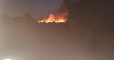 حريق يلتهم 70 خيمة للنازحين فى مخيم قرب كركوك بالعراق دون إصابات