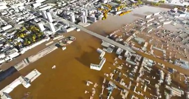 الأمم المتحدة تحذر من انهيار سدين على نهرى الفرات ودجلة ووقع فيضان كارثى