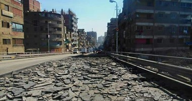 بالصور.. محافظ القاهرة يوافق على إعادة رصف كوبرى الفيوم بدار السلام