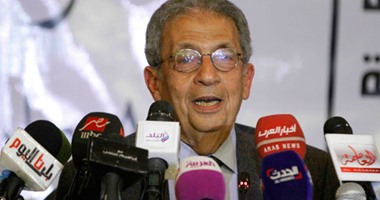 عمرو موسى  يطالب بالتعامل مع بيان البرلمان الأوروبى تجاه مصر بجدية