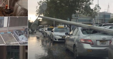 مقتل ستة أشخاص بسبب الأمطار الغزيرة فى الإمارات وسلطنة عمان