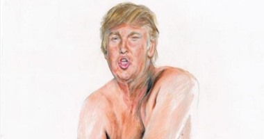 "فيس بوك" يحظر حساب رسام عقب نشره صورة عارية تسخر من دونالد ترامب