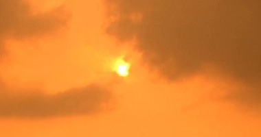 قمر صناعى يلتقط فيديو يستعرض كسوف الشمس من الفضاء   