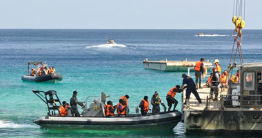 الحرس البحرى التونسى ينقذ 7 أشخاص أثناء محاولة اجتياز الحدود البحرية