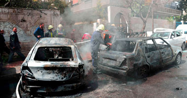 السيطرة على حريق بمخزن قطع غيار سيارات مستعملة بالإسكندرية