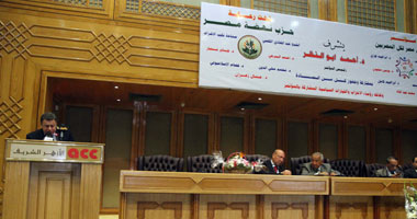 بالصور .. "نهضة مصر" يطالب بتأجيل الانتخابات وتشكيل مجلس رئاسى 