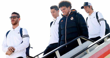 بالصور.. ريال مدريد يصل الأندلس لمواجهة إشبيلية