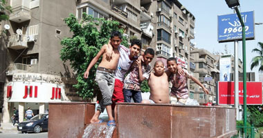 ولا إسكندرية ولا بلطيم.. المصيف فى نافورة المهندسين