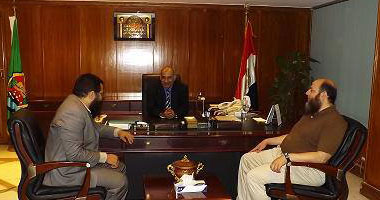 محافظ الفيوم يستقبل وفدًا من حزب النور 