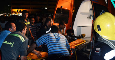 إصابة أمين شرطة صدمته سيارة مجهولة فى الإسماعيلية