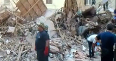 مصرع عامل أثناء انهيار حائط عقار عليه بالإسكندرية