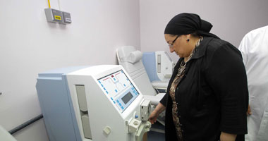 بالصور..وزيرة الصحة: لابد من تغيير خطة بدء تشغيل مستشفى "منشأة ناصر"