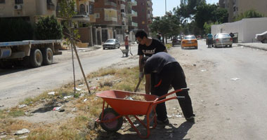 القوى السياسية والشعبية فى الإسماعيلية تشارك فى نظافة المحافظة