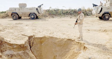 مقتل 4 تكفيريين وتدمير 17 بؤرة إرهابية فى حملات أمنية بشمال سيناء