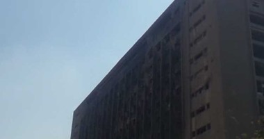 بالفيديو.. تشديدات أمنية على مبنى الحزب الوطنى قبل تنفيذ قرار إزالته