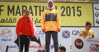بالصور.. أبطال القوى يحصدون 12 ميدالية فى ماراثون القاهرة