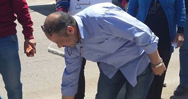 حملة ميدانية موسعة لتجميل شوارع حى غرب الإسكندرية