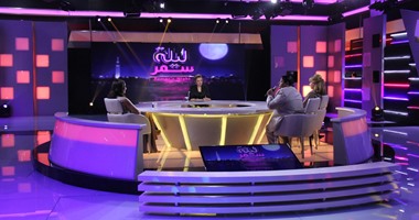 بالصور.. إيناس الدغيدى وعبد الباسط حمودة فى "ليلة سمر" على "MBC مصر2"