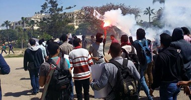 طلاب الجبهة السلفية بالأزهر يدشنون حملة عنف ضد قوات الأمن
